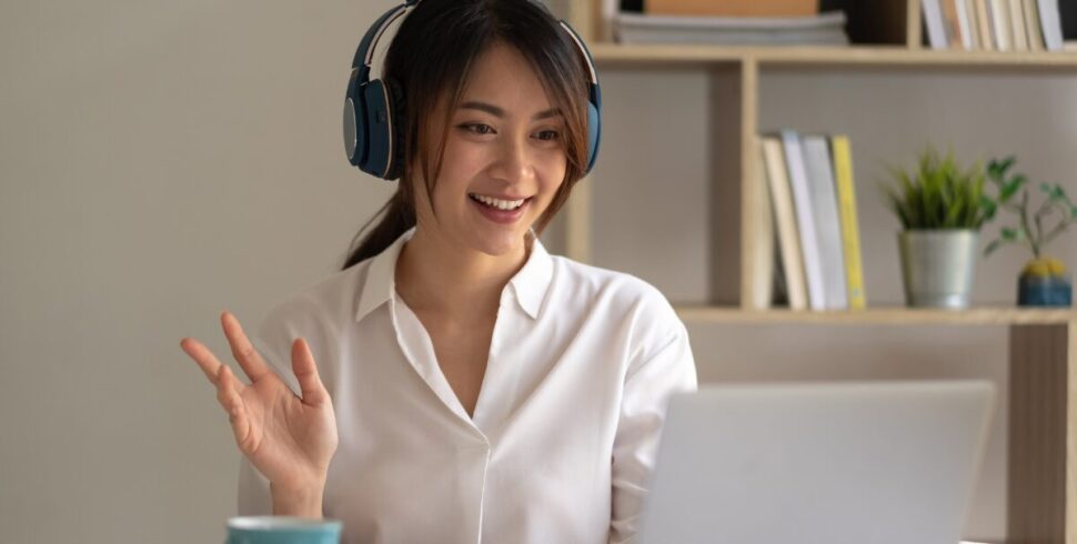 teacher using ai on computer